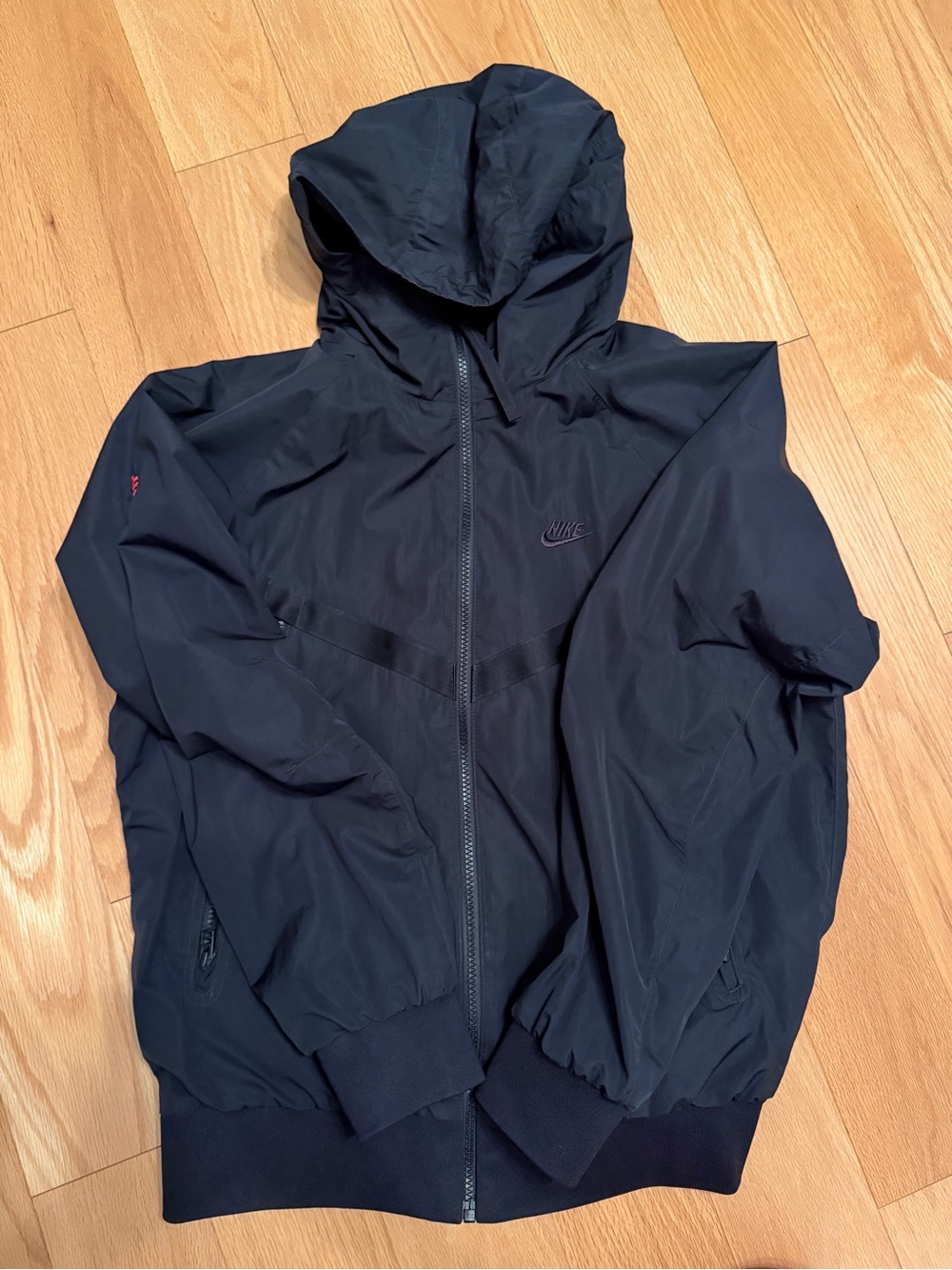 Nike Sportswear Premium Essentials Unlined Hooded Windrunner Black Small Men